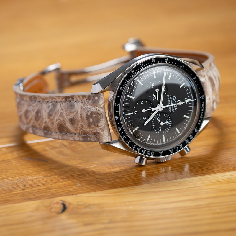 Himalaya Round Scale Omega-Style Strap